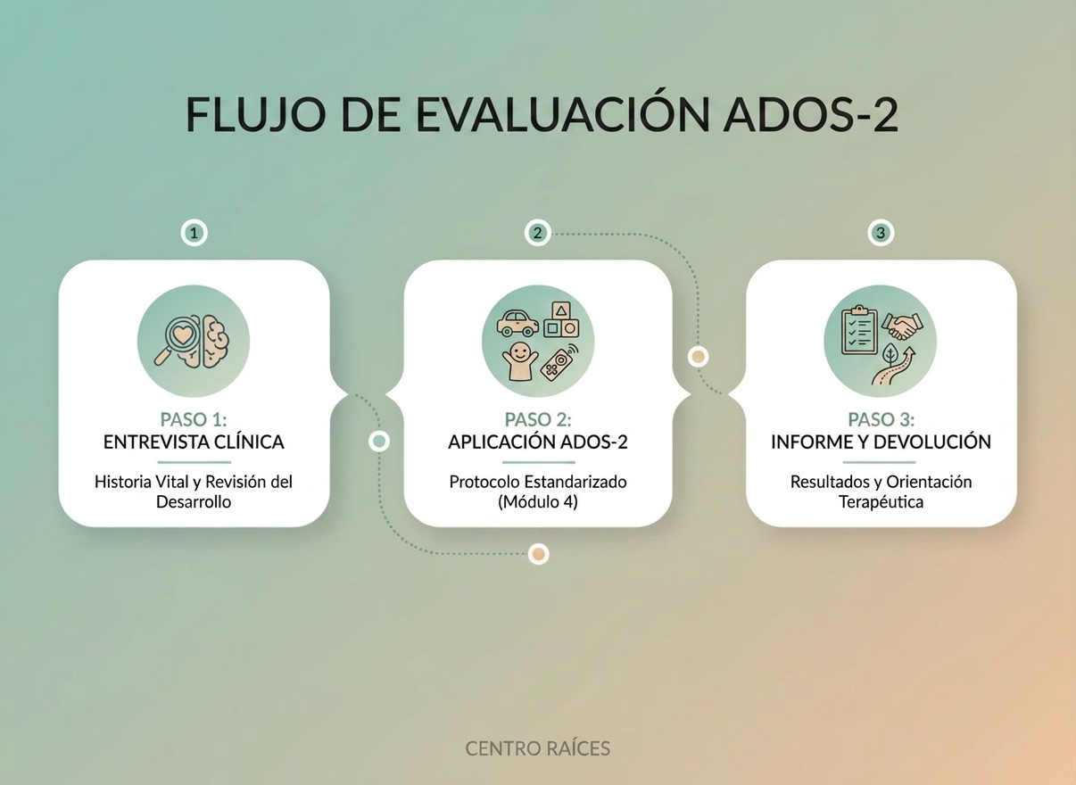 Proceso de evaluación ADOS-2